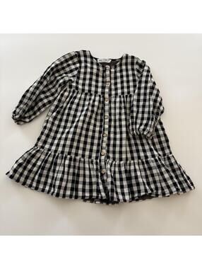 4/5 Zara Checkered Dress